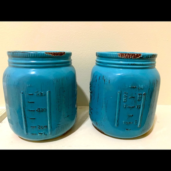 Palais Essentials Ceramic Utensil Mason Jar - Picture 2 of 3